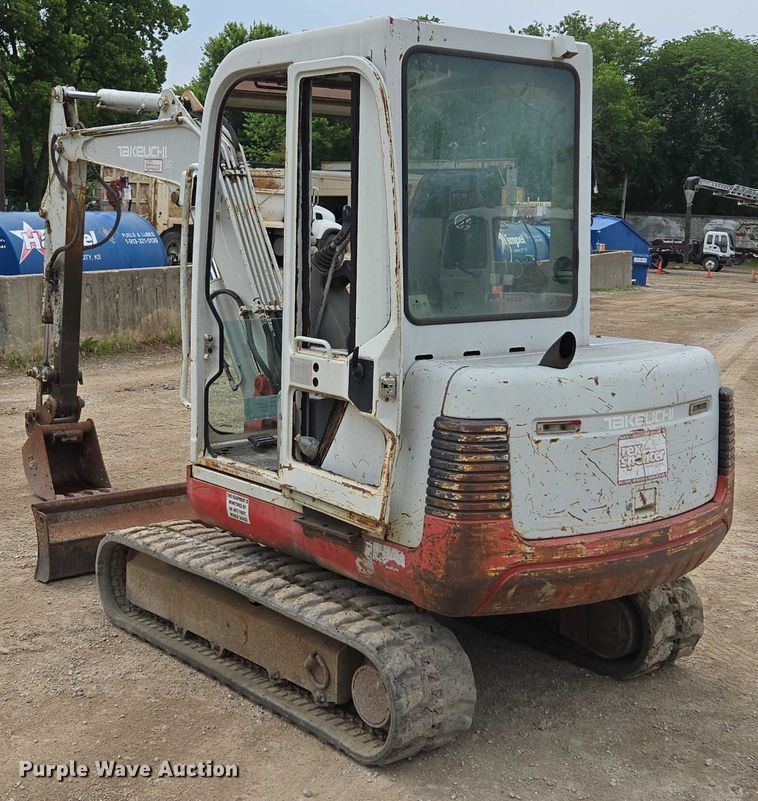 image for item EF1520 Takeuchi TB135 mini excavator