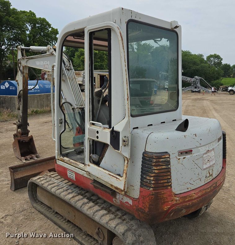 image for item EF1520 Takeuchi TB135 mini excavator