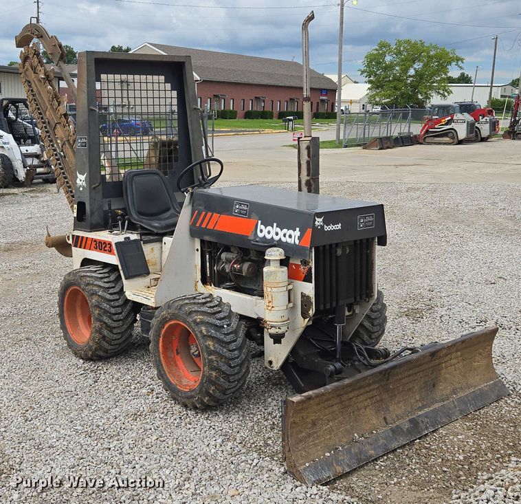 image for item EF1534 1989 Bobcat 3023 trencher