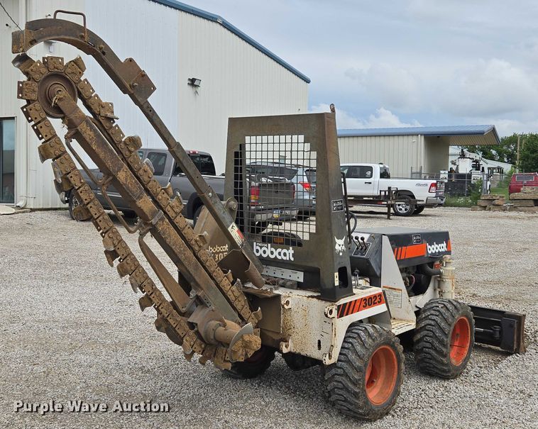 image for item EF1534 1989 Bobcat 3023 trencher