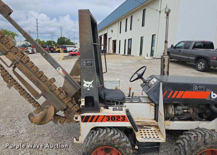 image for item EF1534 1989 Bobcat 3023 trencher