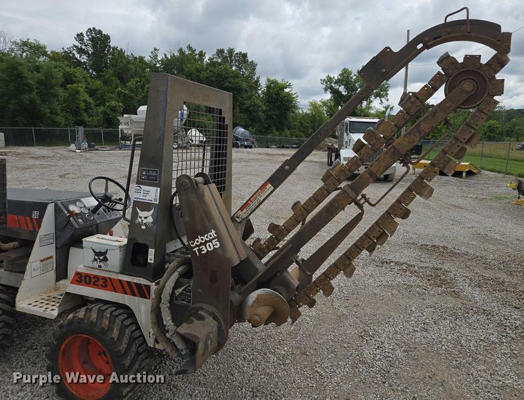 image for item EF1534 1989 Bobcat 3023 trencher