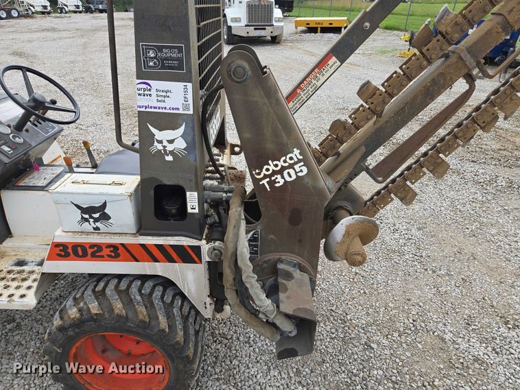 image for item EF1534 1989 Bobcat 3023 trencher
