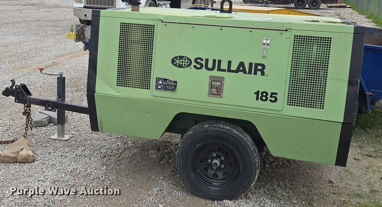 image for item EF1535 1991 Sullair 185DPQ-JJD air compressor