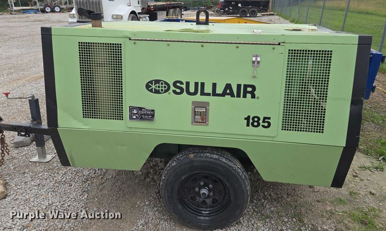image for item EF1535 1991 Sullair 185DPQ-JJD air compressor