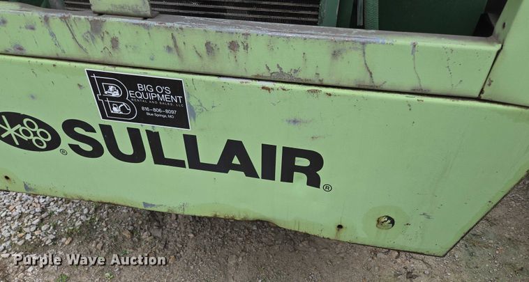 image for item EF1535 1991 Sullair 185DPQ-JJD air compressor