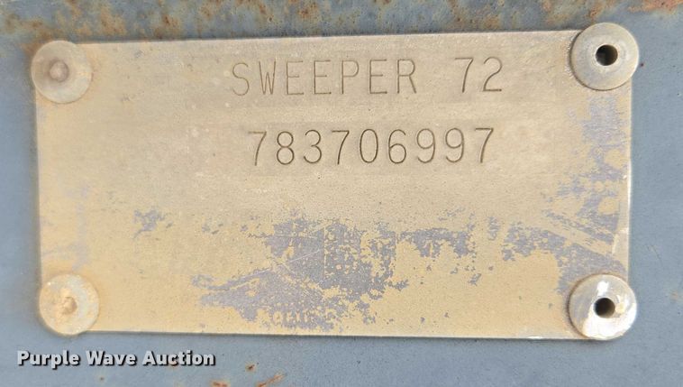 image for item EF1536 Bobcat  Sweeper 72 skid steer sweeper