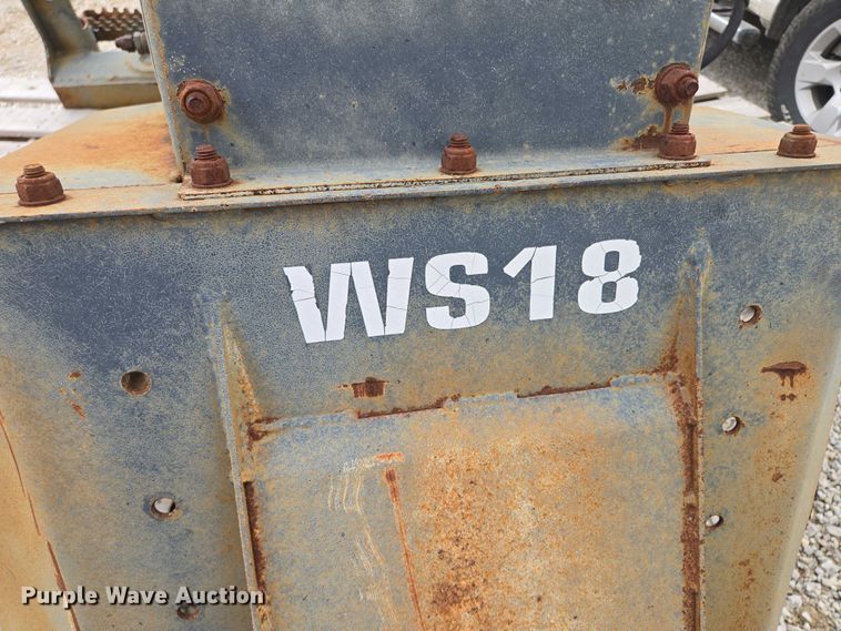 image for item EF1538 Bobcat WS18 skid steer rock saw