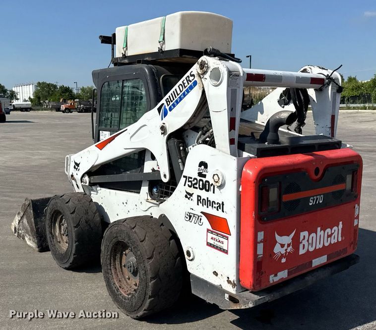 image for item EF2057 2018 Bobcat S770 skid steer loader