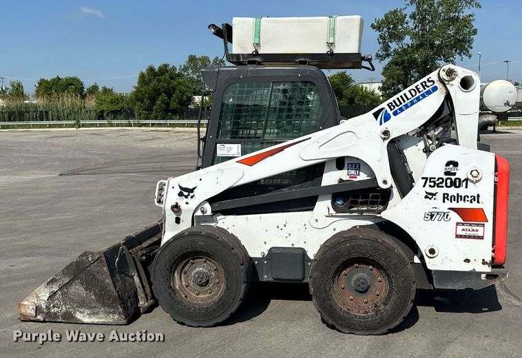 image for item EF2057 2018 Bobcat S770 skid steer loader