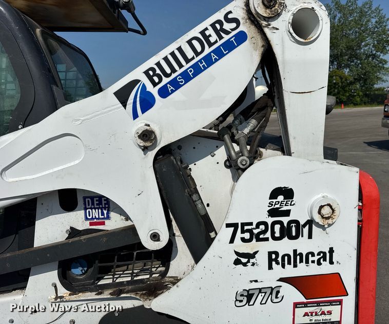 image for item EF2057 2018 Bobcat S770 skid steer loader
