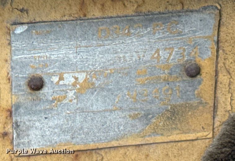 image for item EF2058 1979 Caterpillar D8K dozer