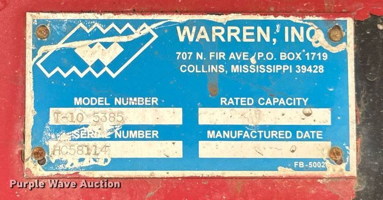 image for item EF2066 2001 Ford F750 Super Duty dump truck