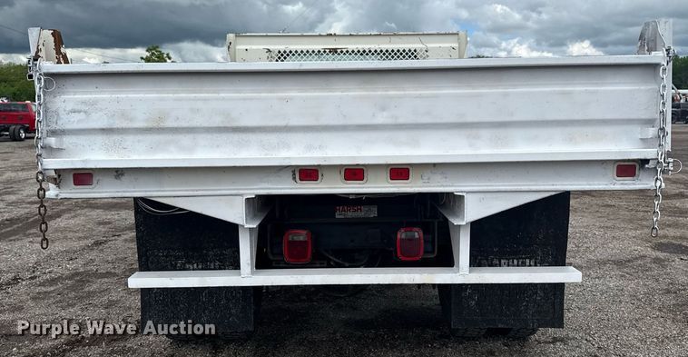 image for item EG5829 1993 Ford F700 dump flatbed truck