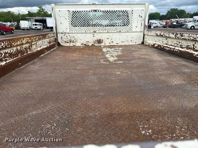 image for item EG5829 1993 Ford F700 dump flatbed truck
