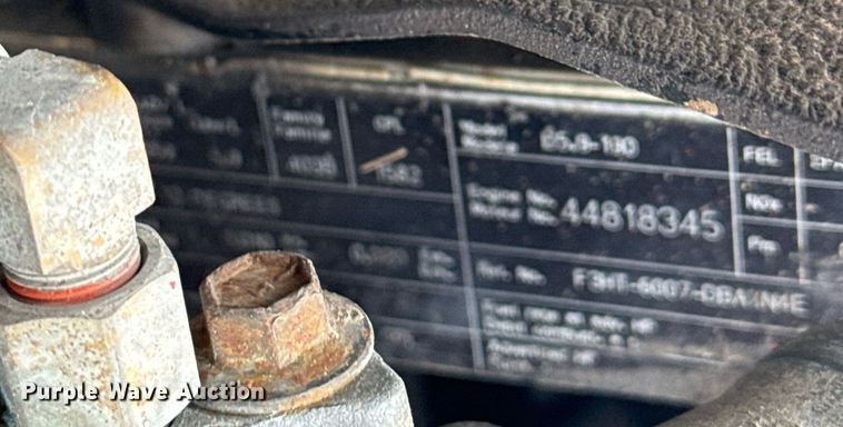 image for item EG5829 1993 Ford F700 dump flatbed truck