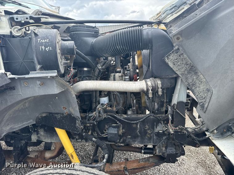 image for item EG5829 1993 Ford F700 dump flatbed truck