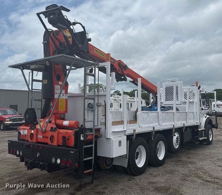 image for item EG5890 2012 Freightliner Business Class M2  grapple crane truck