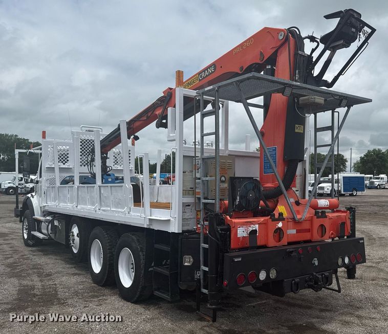 image for item EG5890 2012 Freightliner Business Class M2  grapple crane truck