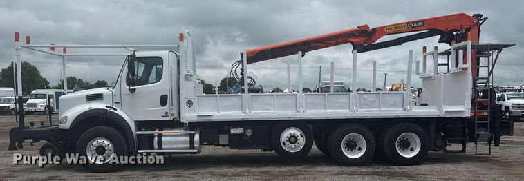 image for item EG5890 2012 Freightliner Business Class M2  grapple crane truck