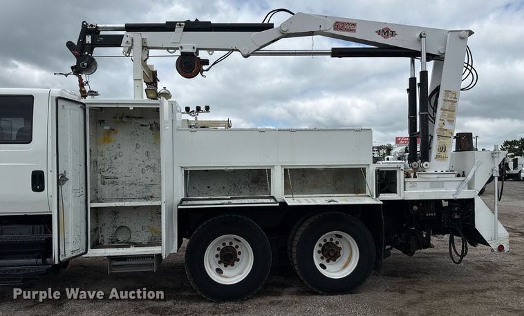 image for item EG5892 2011 International 7400 Crew Cab crane truck