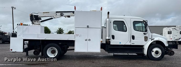 image for item EG5896 2007 Freightliner Business Class M2 Crew Cab utility / service truck