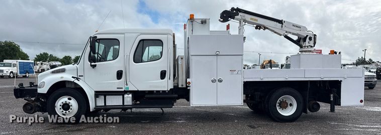 image for item EG5896 2007 Freightliner Business Class M2 Crew Cab utility / service truck