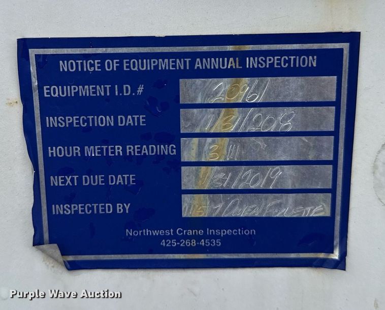 image for item EG5896 2007 Freightliner Business Class M2 Crew Cab utility / service truck