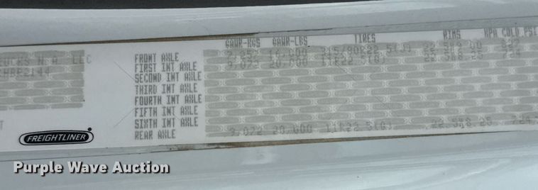 image for item EG5902 2012 Freightliner Business Class M2 dump truck