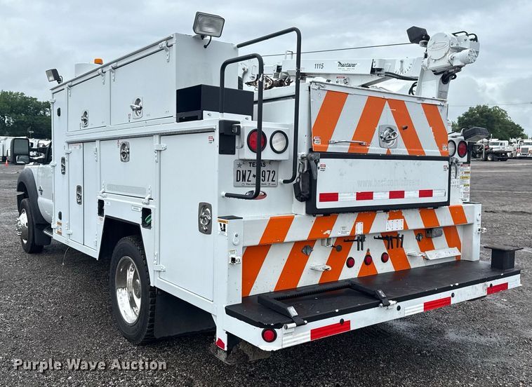 image for item EG5909 2015 Ford F550 Super Duty utility / service truck