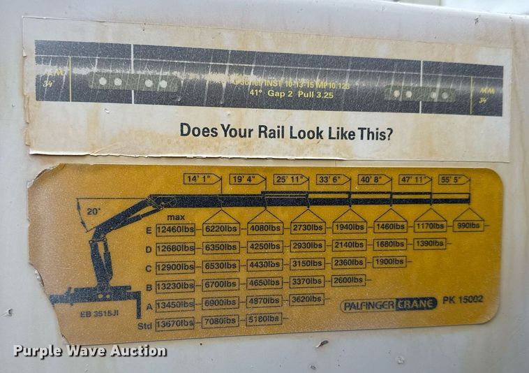 image for item EG5920 2008 International 7500 Crew Cab crane truck