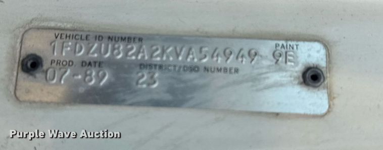 image for item EG6529 1989 Ford LT8000 ready mix truck