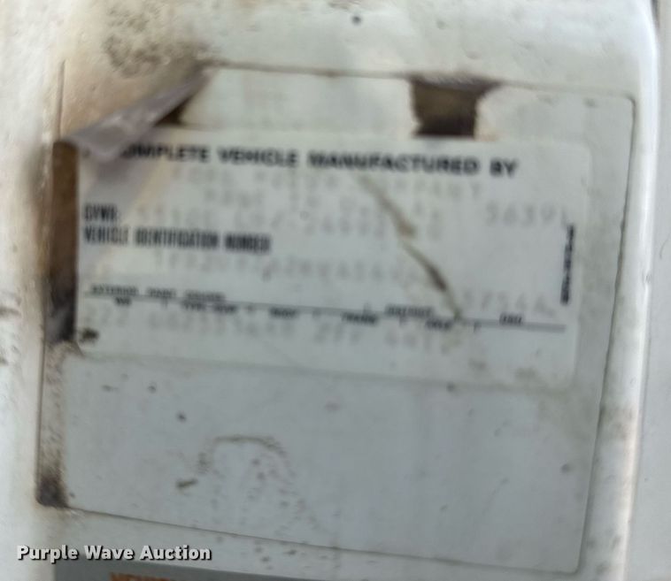 image for item EG6529 1989 Ford LT8000 ready mix truck