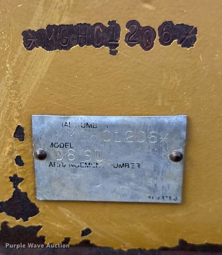 image for item EG6651 2008 Caterpillar D6T XL dozer