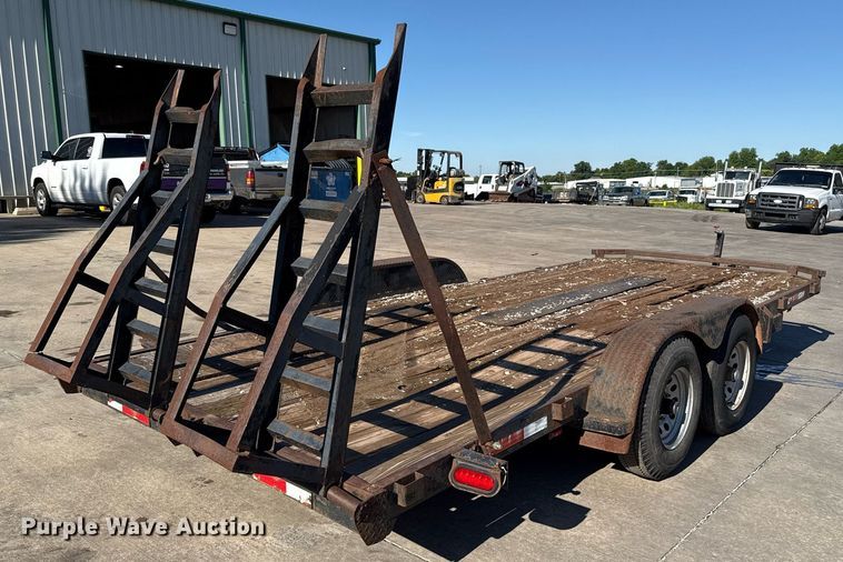 image for item EJ4638 2002 J&J CH utility trailer