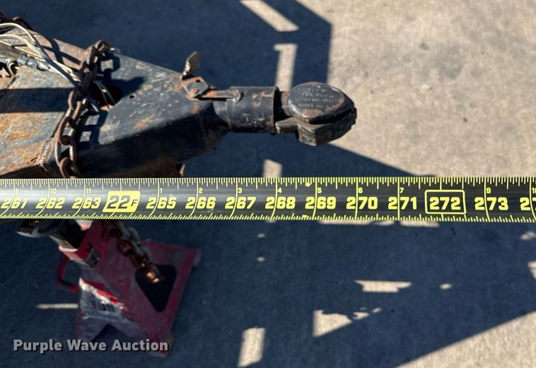 image for item EJ4638 2002 J&J CH utility trailer