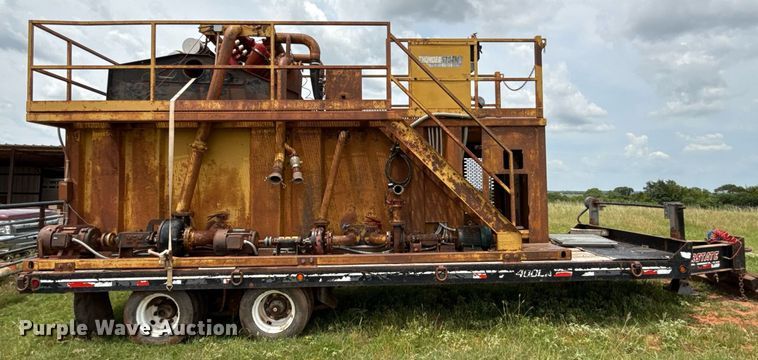 image for item EJ4701 2012 Interstate Thunder Storm III mud recycler with trailer