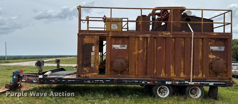 image for item EJ4701 2012 Interstate Thunder Storm III mud recycler with trailer
