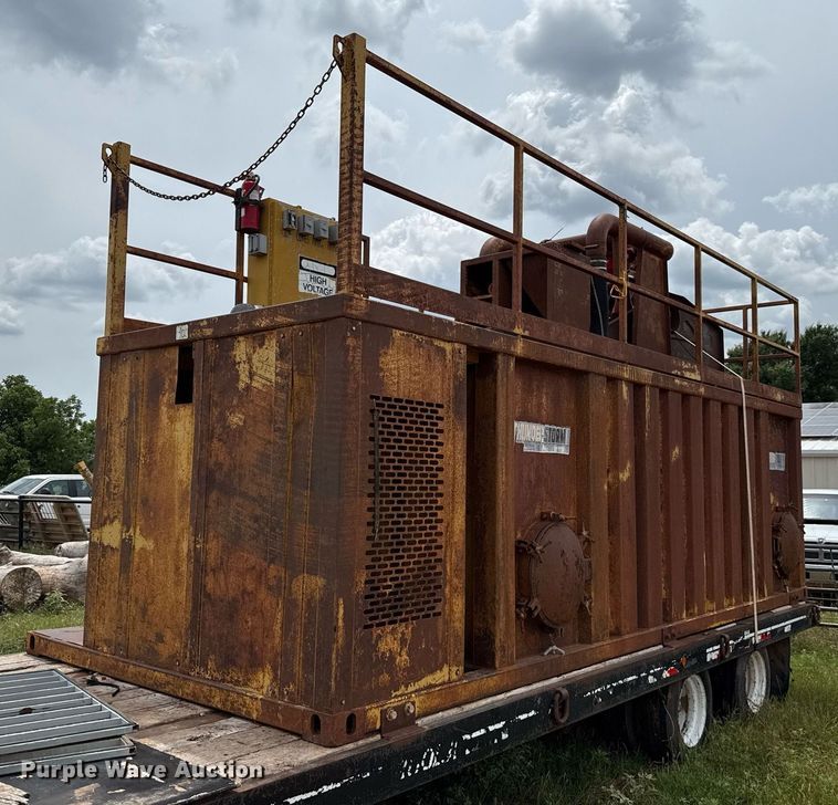 image for item EJ4701 2012 Interstate Thunder Storm III mud recycler with trailer