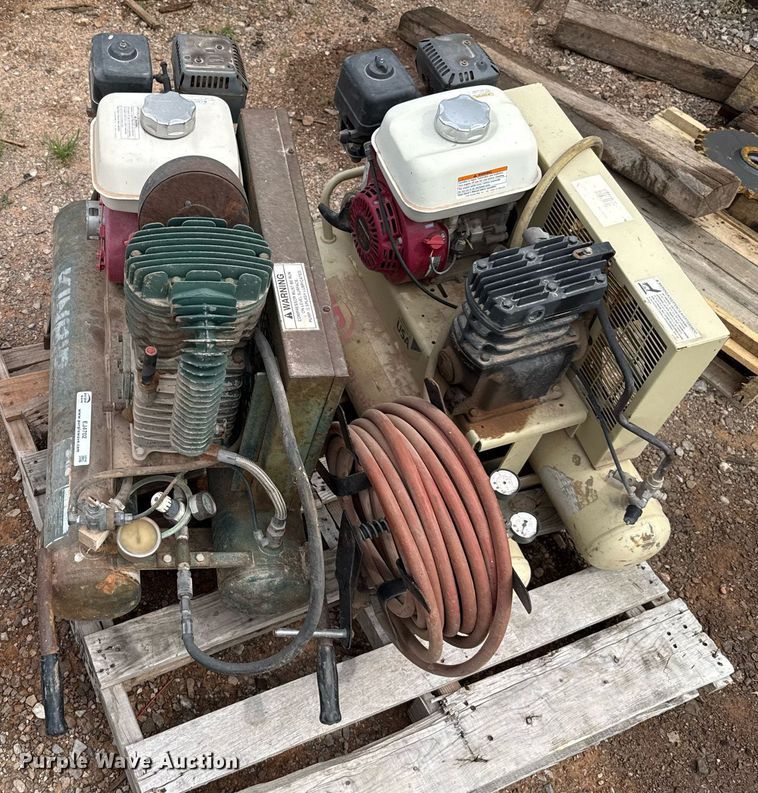 image for item EJ4702 (2) air compressors