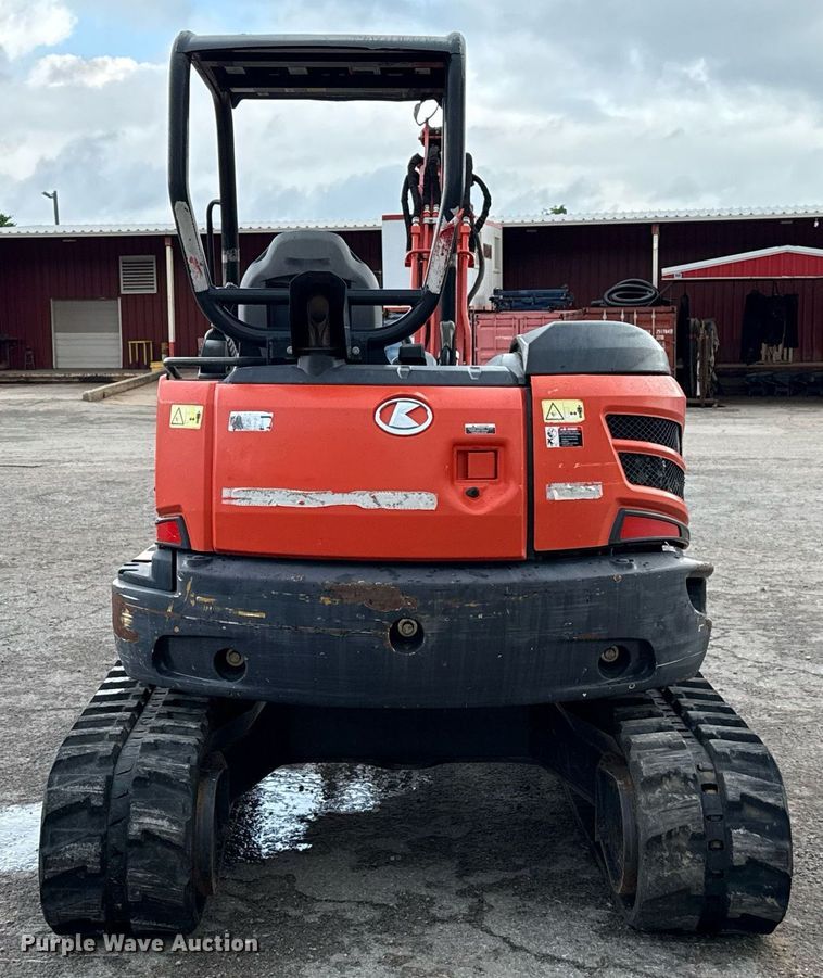 image for item EJ4706 2016 Kubota U55-4 mini excavator