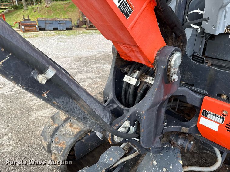 image for item EJ4706 2016 Kubota U55-4 mini excavator