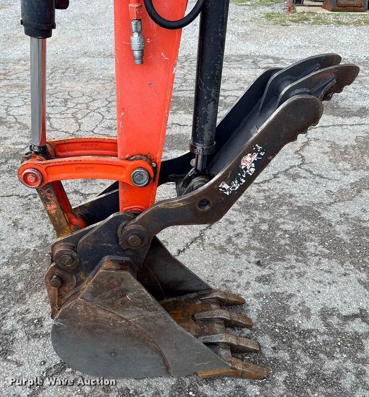 image for item EJ4706 2016 Kubota U55-4 mini excavator