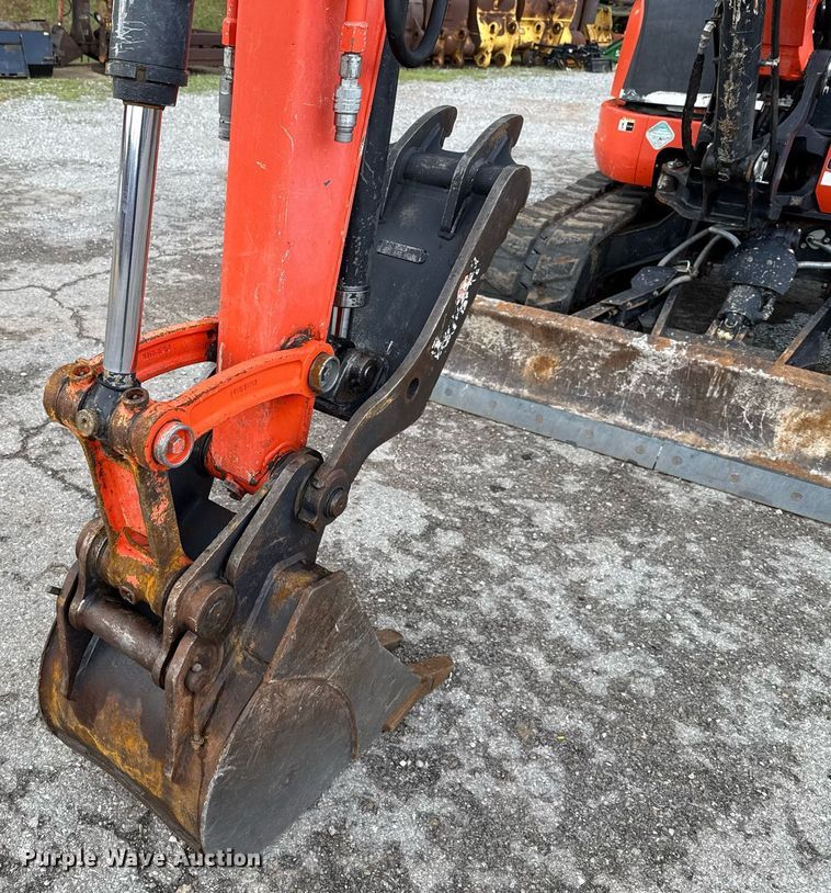 image for item EJ4706 2016 Kubota U55-4 mini excavator
