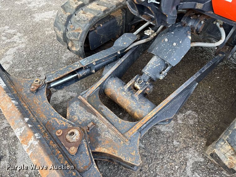 image for item EJ4706 2016 Kubota U55-4 mini excavator