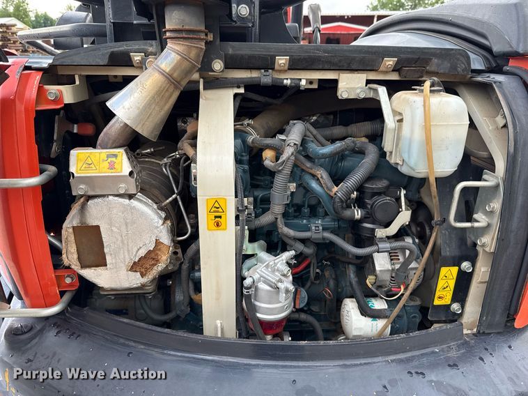 image for item EJ4706 2016 Kubota U55-4 mini excavator