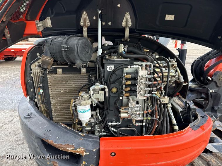 image for item EJ4706 2016 Kubota U55-4 mini excavator