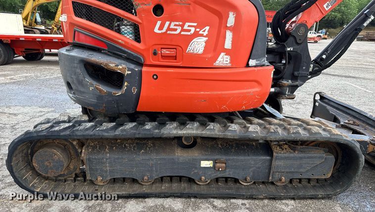 image for item EJ4706 2016 Kubota U55-4 mini excavator