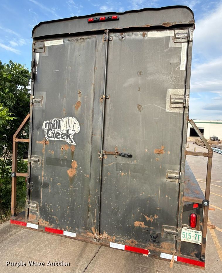 image for item EJ4722 2005 Wrangler enclosed cargo trailer