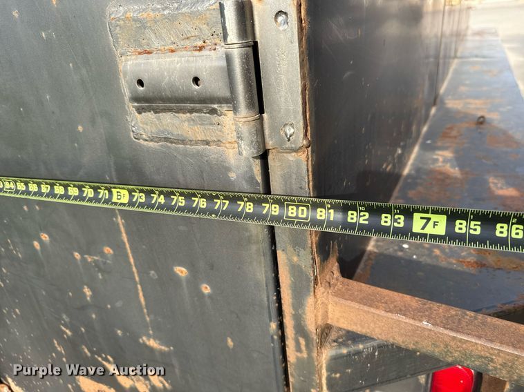 image for item EJ4722 2005 Wrangler enclosed cargo trailer